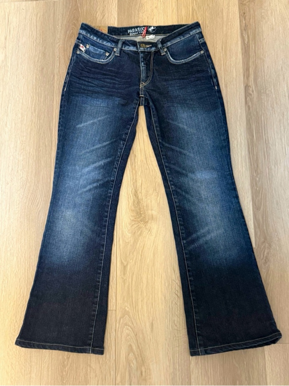 Parasuco Women's Dark Blue Flare Jeans